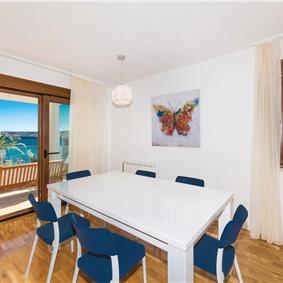 5 Bedroom Beachfront Villa with Pool in Kastel Stafilic near Trogir, Sleeps 10